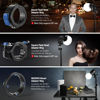 Picture of Neewer CRS6 Softbox Diffusion Dome with 3 Adapter Rings, Compatible with Godox V1 Z1 Z2 Round Head Flash and Square Speedlite Z760 and More, Mount for Video Light MS60B MS60C MS150B