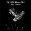 Picture of VILTROX 27mm F1.2 Pro Level Z Mount Lens Autofocus Lens f/1.2 Large Aperture APS-C Lens Compatible with Nikon Z9 Z8 Z7 Z6 Z5 Z50 Z30 ZFC Nikon Z Mount Cameras Lens