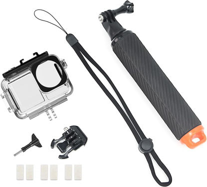 Picture of Fotoleey Dive Case & Floating Hand Grip for DJI Osmo Action 5, Action 4 & Action 3 - Waterproof Protection & Enhanced Stability for Underwater Adventures