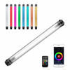 Picture of uyled P7RGBPro Handheld Photography Light with APP Control 360 ° Full Color LED Video Light Wand 12 Lighting Modes,CRI≥95 IP68 Waterproof,10400mAH Rechargeable Battery 3000k 5750k RGB Colorful Stick