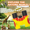 Picture of Compact Mini Binoculars for Kids - 8x21 Zoom Kids Binoculars Toy Gift Shock Proof for 3 4 5 6 7 8 9 10 11 12 13 Years Old Boys Girls Bird Watching Sporting Events Children Best Present
