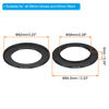 Picture of PATIKIL 58mm-82mm Metal Step Up Ring, 2 Pack Camera Lens Filter Adapter Ring Aluminum Filter Adapter Ring for Camera Lenses Hood, Black