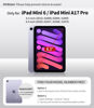 Picture of Ambison 2 Pack Matte Glass Screen Protector Designed for iPad Mini A17 Pro 2024 & iPad Mini 6 2021 8.3", Anti-Glare/Easy Installation/Smooth as Silk, Tempered Glass for iPad Mini 7/6th Generation