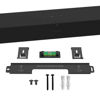 Picture of Soundbar Mount for Sonos Ray Sound Bar Includes All Necessary Mounting Hardware, Floating Style Soundbar Wall Bracket for Under TV or Above, Easy to Install, Black