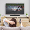 Picture of Soundbar Mount for Sonos Ray Sound Bar Includes All Necessary Mounting Hardware, Floating Style Soundbar Wall Bracket for Under TV or Above, Easy to Install, Black