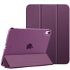 Picture of MoKo for iPad 10th Generation Case 2022, Slim Stand Hard PC Translucent Back Shell Smart Cover Case for iPad 10th Gen 10.9 inch 2022, Support Touch ID, Auto Wake/Sleep, Deep Purple
