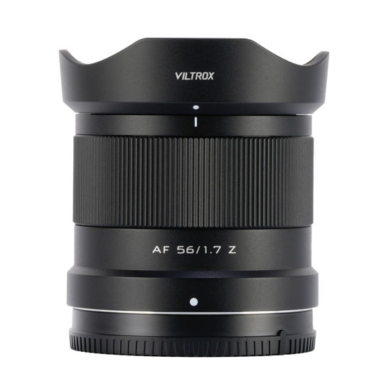 Picture of VILTROX 56mm f/1.7 for Nikon Z Mount Lens, 56mm F1.7 Z Autofocus Large Aperture Portrait APS-C Lens Compatible with Nikon ZFC, Z30, Z50, Z5, Z6, Z6II, Z7, Z7II, Z8, Z9