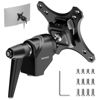 Picture of NEEWER VESA Monitor Mount Adapter with Arca Type Quick Release, 360° Rotatable Ball Head, M4 Screw & 5/8" Receiver Light Stand Adapter for TV Screen, Field Monitor, C Stand, Max Load: 44lb/20kg, MA016