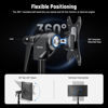 Picture of NEEWER VESA Monitor Mount Adapter with Arca Type Quick Release, 360° Rotatable Ball Head, M4 Screw & 5/8" Receiver Light Stand Adapter for TV Screen, Field Monitor, C Stand, Max Load: 44lb/20kg, MA016
