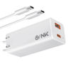 Picture of OLINK 65W Fast Charging USB C GaN Charger, Universal Compact USB Charger Block for Laptops, Tablets, iPhone Pro Max, iPad, MacBook Pro/Air, Dell XPS, HP, Steam Deck, Nintendo Switch, Cable Included