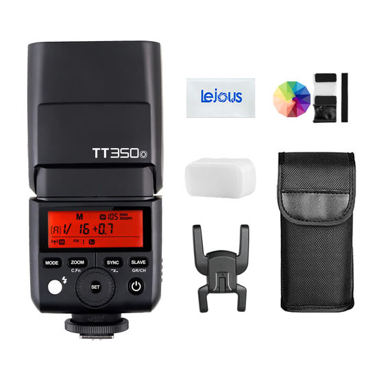 Picture of Godox TT350o Mini Thinklite TTL Flash Speedlite 2.4G HSS 1/8000s GN36 for Olympus Panasonic Cameras for Olympus E-P5 E-P3 Pen-F E-M10II E-M5II E-M1 E-PL8 Panasonic DMC-GX85 DMC-G7 DMC-GF1 DMC-LX100