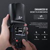 Picture of NEEWER Z2-N 2.4G TTL Round Head Flash Speedlite Compatible with Nikon, 76Ws 1/8000s HSS Flash with Upgraded UI, 2 Modeling Lamps, TTL/M Quick TCM Switch, 7.2V/3000mAh Battery, 600 Full Power Flash