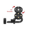Picture of Adjustable Out Front Bike Mount, Compatible with Garmin Edge, iGPSPORT, XOSS, CooSpo Magene, CYCPLUS GPS, Suitable for Round Tube/Flat Handlebars, Road Bikes/Folding Bikes, MTB