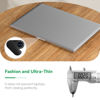 Picture of CloudValley [Upgrade Webcam Cover, 0.4 mm Ultra-Thin Metal, Rotating Camera Cover for MacBook Pro, Laptop, MacBook Air, iPad, Tablet, Mac, PC Accessories, 2 Pieces, Black