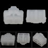 Picture of Moicstiy 50Pcs Ethernet Dust Cover, RJ45 Anti-Dust Silicone Plugs Protector Stopper Cap - Securely Block and Shield Female Ports for Switches, Routers, and Media Converters(Clear)