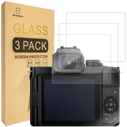 Picture of Mr.Shield Screen Protector compatible with Panasonic Lumix G100D / Lumix G100 [Tempered Glass] [3-PACK] [Japan Glass with 9H Hardness]