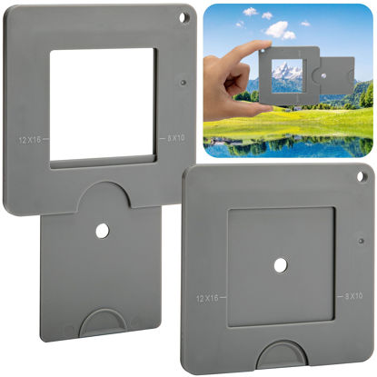 Picture of codree 2 Pcs View Finder with Sliding Mechanism- ABS Plastic Color Isolation Drawing View Capture- Adjustable Painting Viewfinder for Drawing, Sketching, Photography, Craft Projects