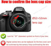 Picture of MOSTOS ; Brings Superior® - 52mm Lens Cap for Sigma E-Mount 30mm F1.4 Lens for Sony Alpha a6600 a6500 a6400 a6300 a6000 a6100 a5100 a5000 Digital Camera (Ø52 mm)
