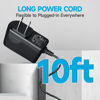 Picture of ANLINK UL Listed 2 Pack 12V 1A 10ft Power Supply Adapter, 12V 1000mA 12W AC Adapter Charger Replacement for LED Strip Light Keyboard BT Speaker Router CCTV Camera Webcam DVR NVR and More