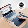 Picture of HUION Inspiroy H1161 Graphics Drawing Tablets, Touch Strip and 8192 Pen Pressure Sketch Tablet with Battery-Free Stylus,10 Shortcut Keys, Compatible with Android, Windows, and Mac Black