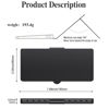 Picture of Universal Wireless Keyboards Ultra Light Portable Mini Keyboard with Adjustable Angle Stand & Leather Case,Computer Keyboards Rechargeable Travel Bluetooth Keyboard for iPad Android,Windows and iOS