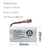 Picture of GEILIENERGY BT1007 BT-1007 BBTY0651101 Battery Compatible with BT904 BT-904 BT1015 BBTY0460001 BBTY0510001 BBTY0624001 BBTY0700001 HHR-P506, HHR-P506A Cordless Phone(2-Pack)