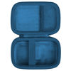 Picture of co2CREA Hard Carrying Case Replacement for JBL Go 4 Go3 Go 3 Eco Portable Speaker (Black Case + Inside Blue)