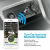 Picture of Sasmeooki Bluetooth Transmitter Receiver Wireless Adapter: 3.5mm Aux Jack Stereo Audio Input Output - for TV Car Headphone Speakers