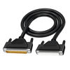 Picture of Willwewon 28AWG 10FT/3M DB37 Male to Female RS232 Serial Extension Cable,D-SUB 37 Pin Gold Plated Connector Straight Through Cord for PC,Printer,Modem