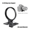Picture of SUNWAYFOTO LS-Z9，80mm Rotating Collar for Z9,EOS R3, Tripod Mount Ring Lens Support Collar Arca Swiss Plate Mount DSLR Horizontal Vertical Switching