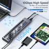 Picture of Powered USB 3.1 Hub, ACASIS 16 Ports USB 3.1 Hub with 10Gbps Data Speed，Aluminum Housing, USB Hub Powered with 96W Power Adapter, USB Hub for PC/Laptop, Computer, Flash Drive, Printer, Camera