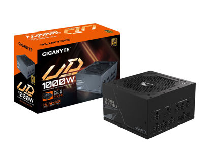 Picture of GIGABYTE GP-UD1000GM PG5 Rev2.0 - PCIe5.0 Ready - ATX3.0 - 1000W 80 Plus Gold Certified - Fully Modular Power Supply