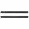 Picture of Haoge VA-PR20B 20cm (7.9 Inch) Long Aluminum Alloy Rod 15mm Rods with M12 Thread for Camera Rail Support System Rig Shoulder Pads Monitor Mount Rod Clamp Base Mattebox Follow Focus Black, Pack of 2