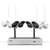 Picture of JouSecu 1080P Security Camera System Wireless, Plug and Play 8CH Video Surveillance NVR Kit with 4pcs HD Bullet IP Camera for Home/Store/Office, Night Vision Waterproof, No Hard Drive