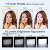 Picture of 2 Pack LED Video Light Kit, Studio Lights, Scrhot 15W Photography Lighting Kit with 64" Tripod Stand, Dimmable 2800-8400K Podcast Stream Lighting Panel for Video Recording/Game Live Streaming/YouTube