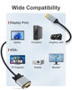 Picture of Foboiu DisplayPort to VGA Cables 6 Feet 6 Pack VGA to Displayport Adapter DP to VGA Male to Male Gold-Plated Aluminium for Computer, Monitor, TV, Projector Compatible with Lenovo, Dell, HP and ASUS