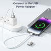 Picture of Elebase USB to USB C Adapter 4 Pack,Transparent Type-C Female to A Male Car Charger Converter for New iPhone 16 Pro Max Plus 15 14 13,Apple Watch 10 9 8,Airpods,iPad Air 5 Mini 6 7,Samsung S24 Ultra