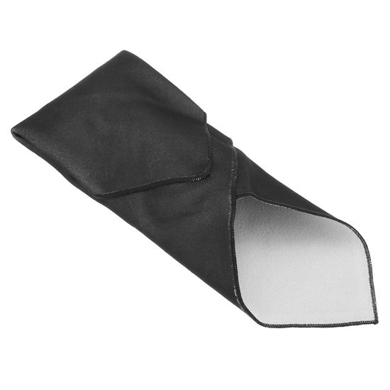 Picture of PATIKIL Camera Protective Wrap, 35x35cm Lens Wrap Foldable Cloth Lens Pouch Bag for Camera Lens DSLR Accessories Phone Laptop, Black