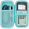 Picture of Lebakort Hard Case Compatible with Texas Instruments TI-84 Plus CE/TI-84 Plus/TI-Nspire CX II CAS/TI-Nspire CX II/TI-83 Plus/TI-89 Titanium/TI-85 / TI-86 Color Graphing Calculator (Mint)