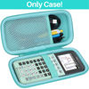 Picture of Lebakort Hard Case Compatible with Texas Instruments TI-84 Plus CE/TI-84 Plus/TI-Nspire CX II CAS/TI-Nspire CX II/TI-83 Plus/TI-89 Titanium/TI-85 / TI-86 Color Graphing Calculator (Mint)