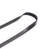 Picture of CANPIS CP008 Leather Camera Shoulder Neck Strap compatible with Canon Nikon Leica Fuji Sony Olympus etc. Black Color, Adjustable Length, Slim with Flocking Comfortable Pad