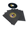 Picture of Vinyl Record Sleeves 45rpm - 7 inch Acid Free Protection Black Paper Covers for Single Records 50 pack