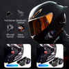 Picture of Motorcycle Helmet Bluetooth Headset - Helmet Speakers Featuring HiFi Sound, Motorcycle Headset with IP67 Waterproof, Long Lasting Motorcycle Intercom with Dual CVC Noise-Reduction-Lunar Rock