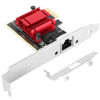 Picture of Euqvos PCIe Ethernet Network Card for Realtek RTL8125B Chipset PCIe 2.1 X1 2.5Gb Single Port RJ45 LAN Card Support Windows Server/Windows/Linux/VMware/ESX