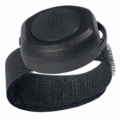 Picture of PRYMEBLU® Bluetooth Wireless PTT Button Switch ZELLO, Wave Communicator, ESChat, Unity, Streamwide and Many Other PoC Push-to-Talk Apps (BT-PTT-ZU-Super Mini-Strap)