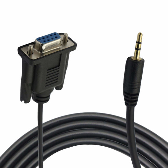 Picture of GINTOOYUN DB9 Female to 2.5mm,Stereo 2.5 mm Jack to DB9-F 9Pin RS232 Serial Port Converter Cable