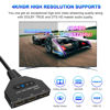 Picture of HDMI Switch 3 in 1 Out, 4K@60hz HDMI Splitter, 3 Way HDMI Switcher Supports Full HDCP2.2 1080P 3D Compatible with Roku Fire TV Stick HDTV PS4/PS5 Xbox One Chromecast, Compatible with Mac/Win/Linux