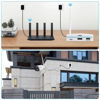 Picture of Expandable 8CH Mini NVR & Security Cameras System-2pcs 2K Outdoor Cameras & 1pcs 8CH Wifi NVR Kit, Face capture/Record&Playback, Intrusion Detection, SD Card or External HDD For Recording, Remote View