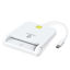 Picture of ZOWEETEK CAC Reader Military, USB C CAC Reader, CAC Reader for Mac OS/Windows/Linux, Compatible with Military Common Access Card (White)