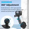 Picture of TELESIN Aluminum Camera Suction Cup Car Mount with Phone Holder, Outside Inside Windshield Window Dashboard Accessories for GoPro 12 11 10 9 8 7 6 5 Insta360 X3 X4 Go3 Ace Pro DJI Action 3 4 Pocket 3